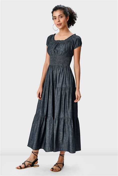 WOMEN'S LUXURY COTTON DRESSES AND SKIRTS 